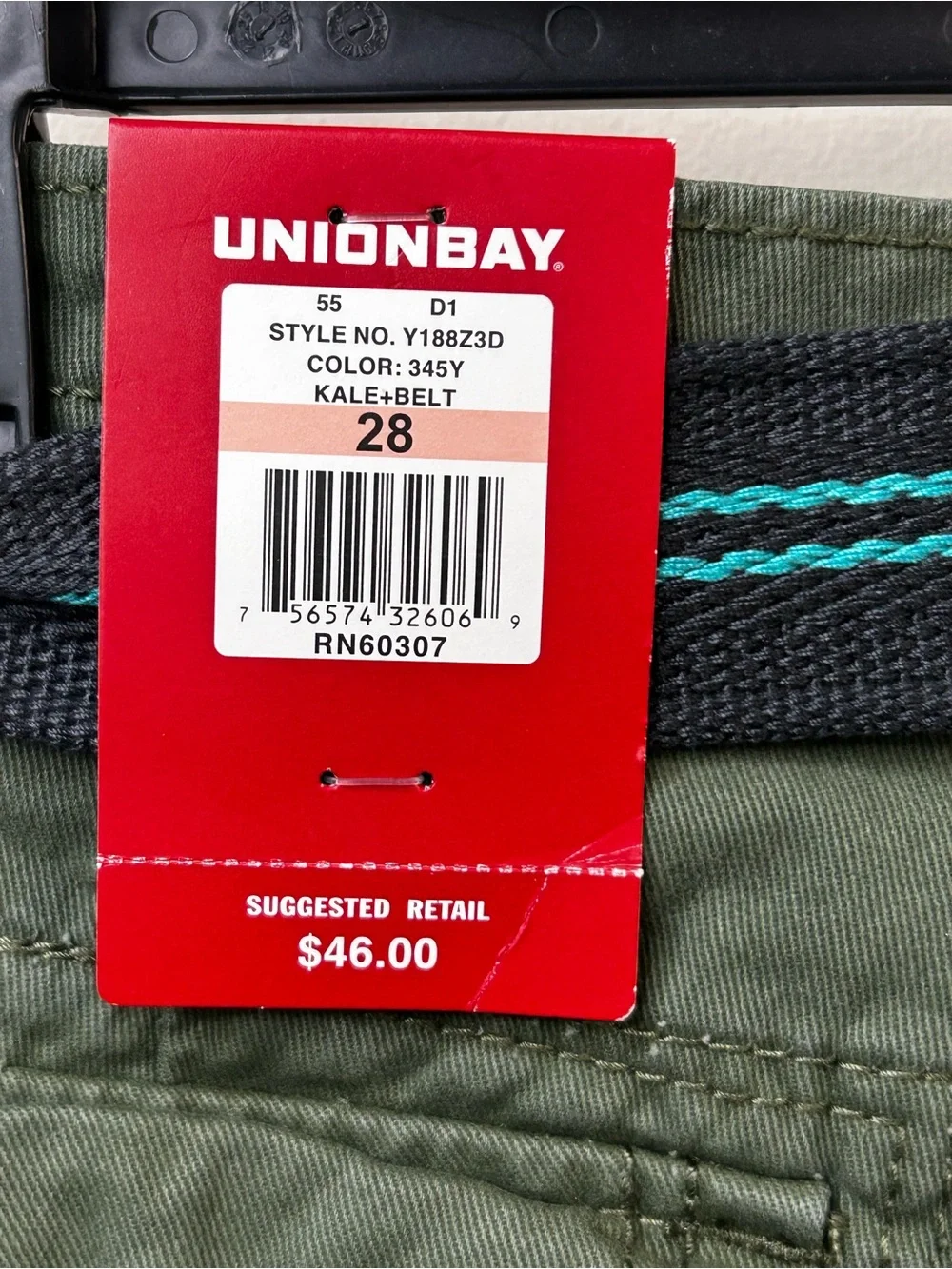 New Green Cargo Shorts